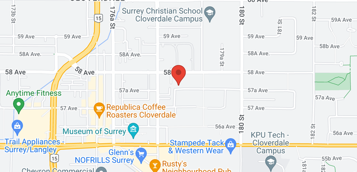 map of 17809 57A AVENUE